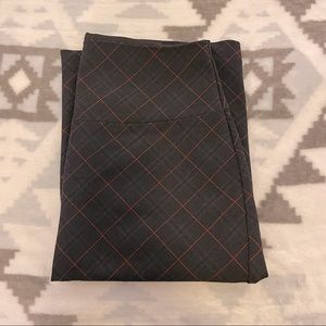 Express Red and Navy dress skirt